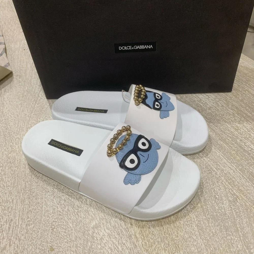 - Dolce & Gabbana Women Pool Slides - Picture 4 of 7